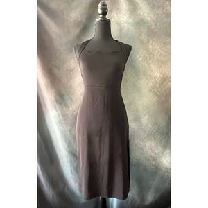 Babaton Women's Halter Neck Tie Back Sheath Dress Cocktail Party Occasion Size 4